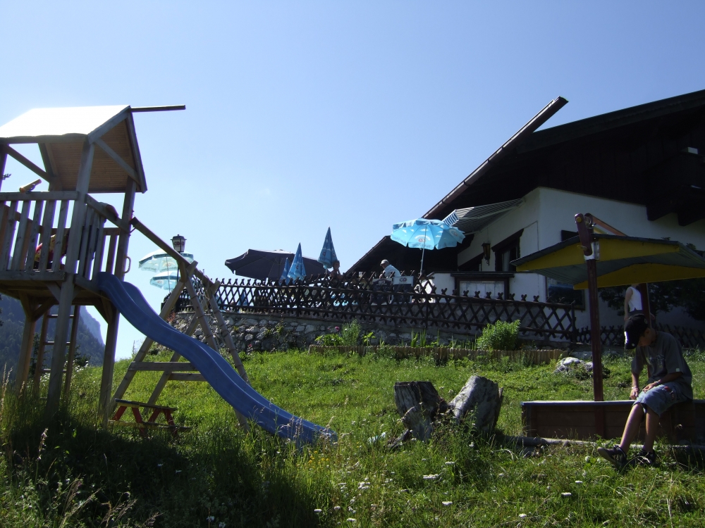Wanderung Grünkopf und Ederkanzel: Wanderung Grünkopf und Ederkanzel: Berggasthaus Ederkanzel