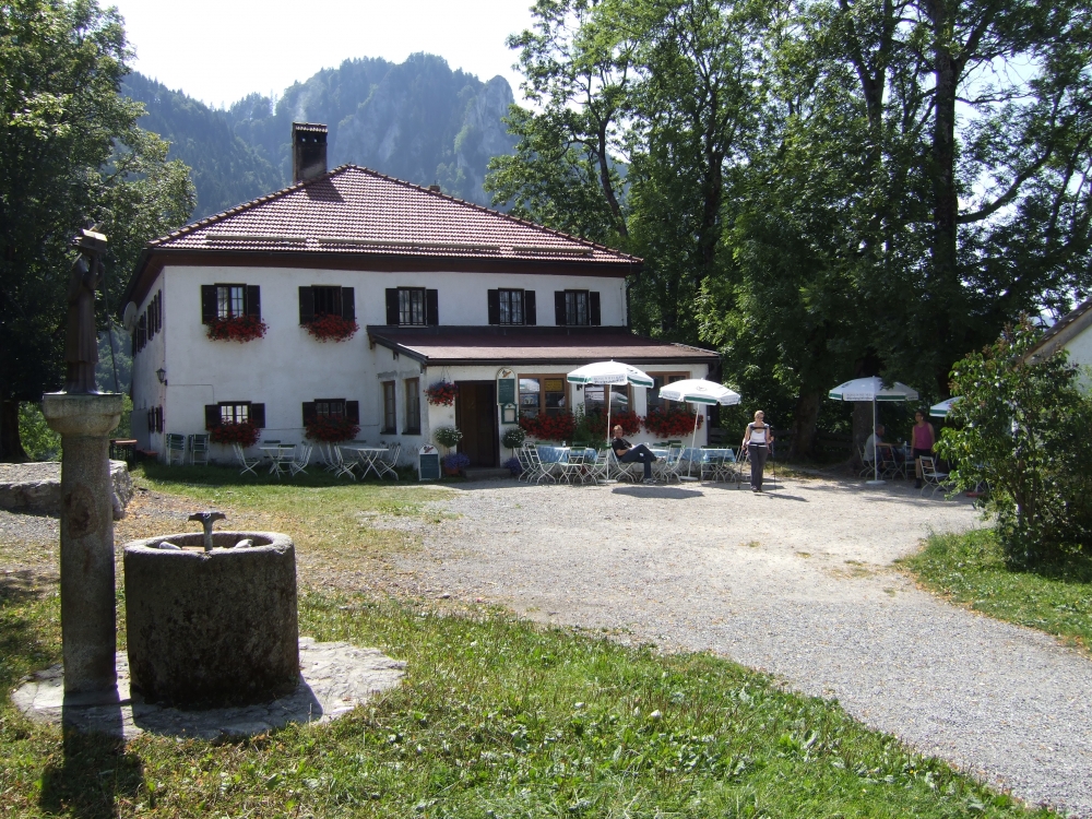 Wanderung Große Riesenkopfrunde: Wanderung Große Riesenkopfrunde: Berggasthaus Petersberg
