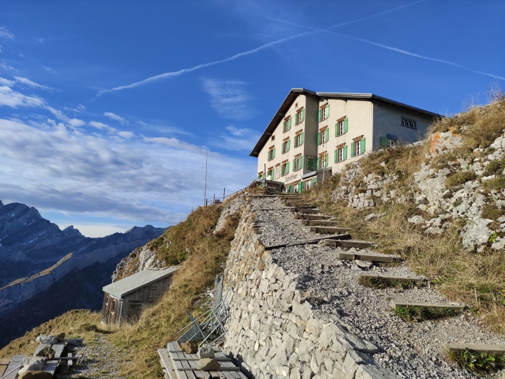 Wanderung Säntis mit Öhrli und Altmann: Wanderung Säntis mit Öhrli und Altmann: Schäfler (Berggasthaus Schäfler)