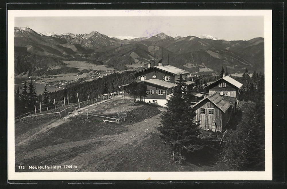 Rodeln Neureuth von Gasse/Gmund: Rodeln Neureuth von Gasse/Gmund: Neureuth-Haus (Berggasthof Neureuth)