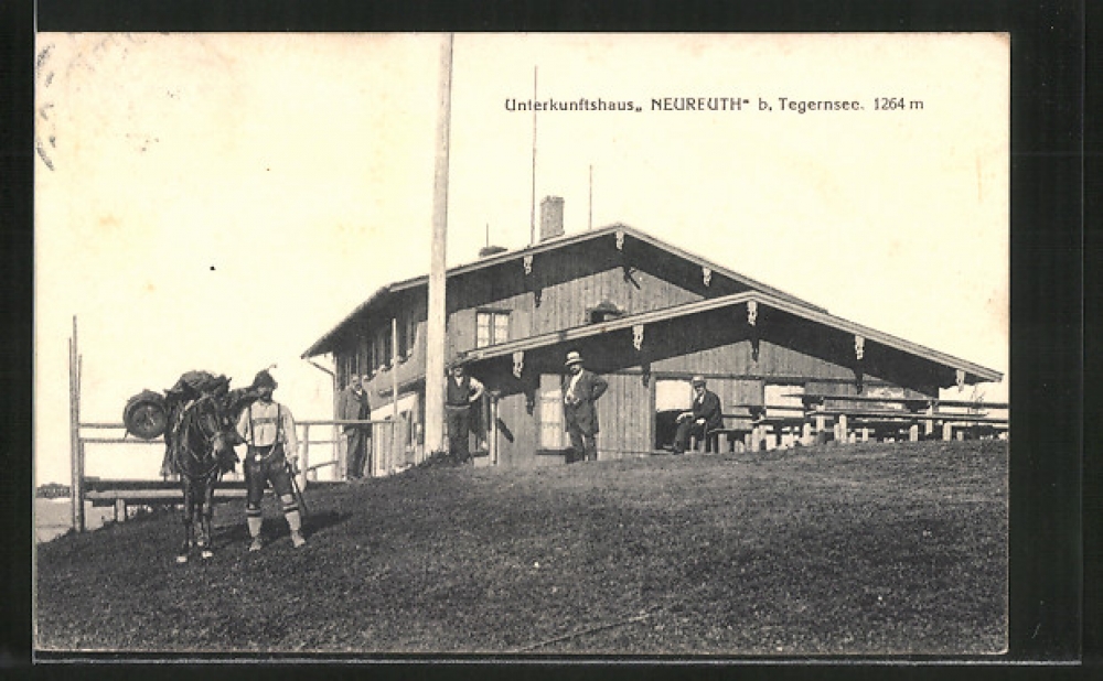 Rodeln Neureuth von Gasse/Gmund: Rodeln Neureuth von Gasse/Gmund: Berggasthof Neureuth