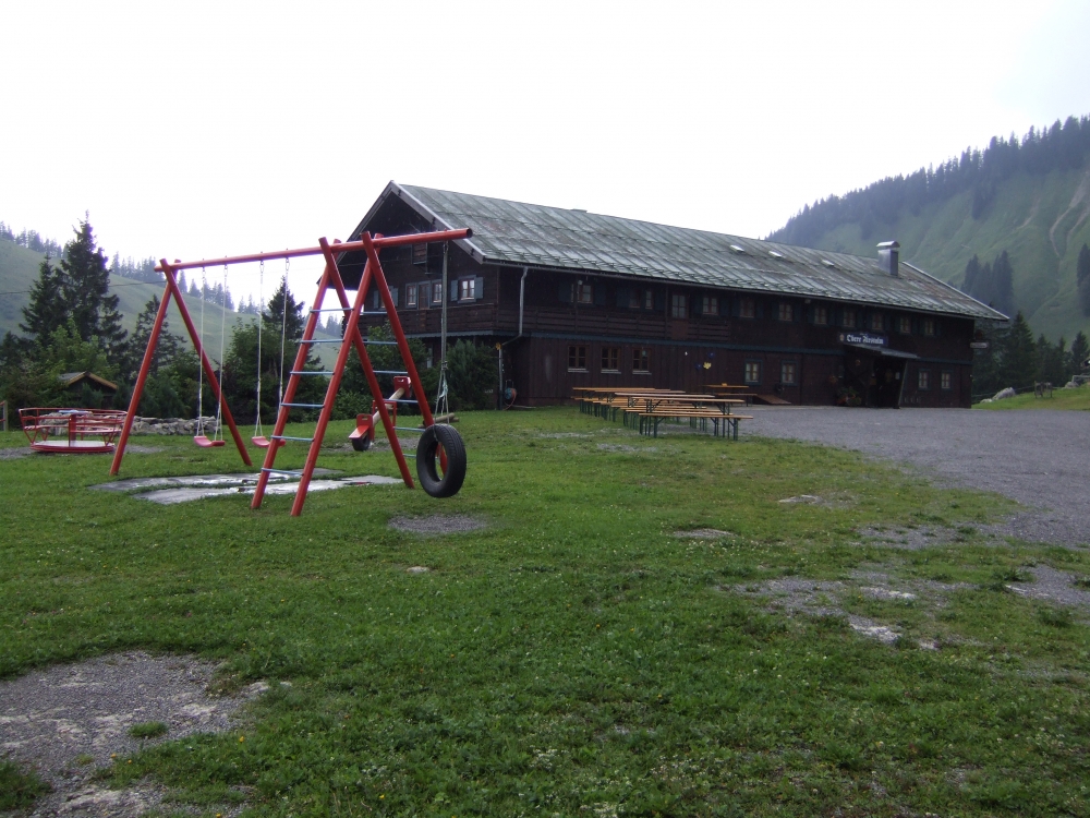 Wanderung Brecherspitz: Wanderung Brecherspitz: Obere Firstalm (Berggasthof Obere Firstalm)