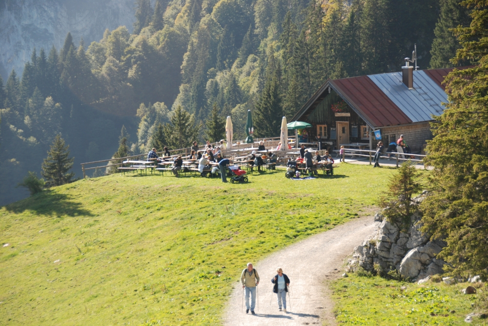 Bike & Hike Brauneck Mountainbike: Bike & Hike Brauneck Mountainbike: Strasseralm (Strasser-Alm)
