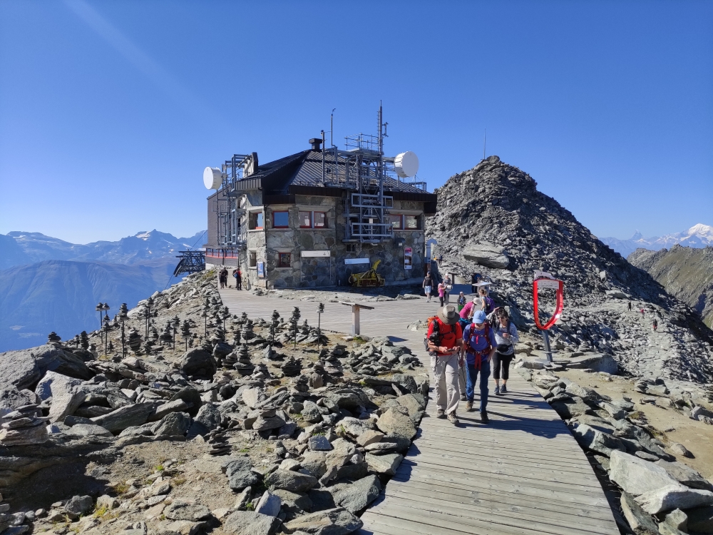 Eggishorn Klettersteig: Eggishorn Klettersteig: Bergstation (Bergstation Eggishorn)