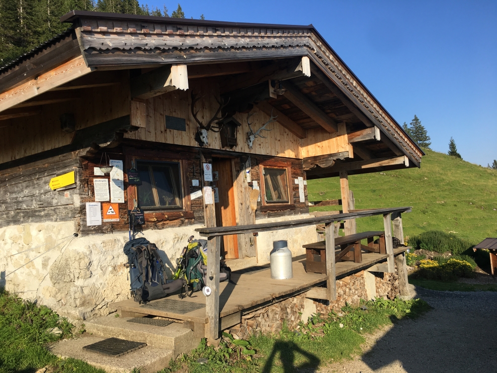 Wanderung Schildenstein: Wanderung Schildenstein: Blaubergalm