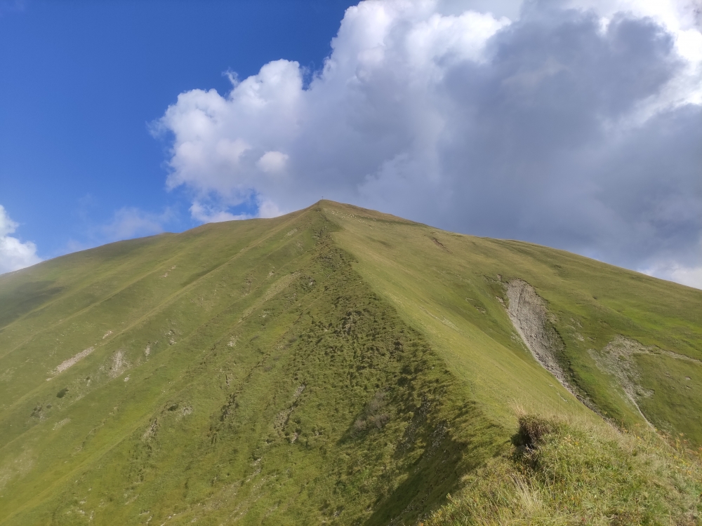 Wanderung Bleispitze: Wanderung Bleispitze: Weg über die Westflanke