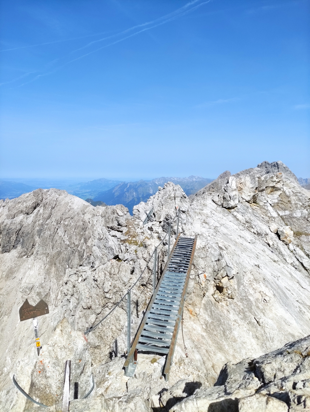 Wanderung Heilbronner Weg: Direkt am Steinschartenkopf