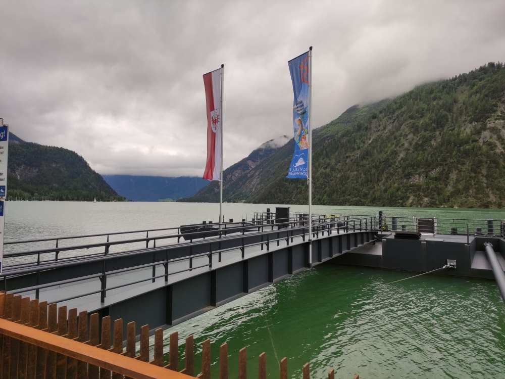 Wanderung Gaisalm und Marienstollen: Wanderung Gaisalm und Marienstollen: Bootsanleger (Bootsanleger Scholastika Achenkirch)