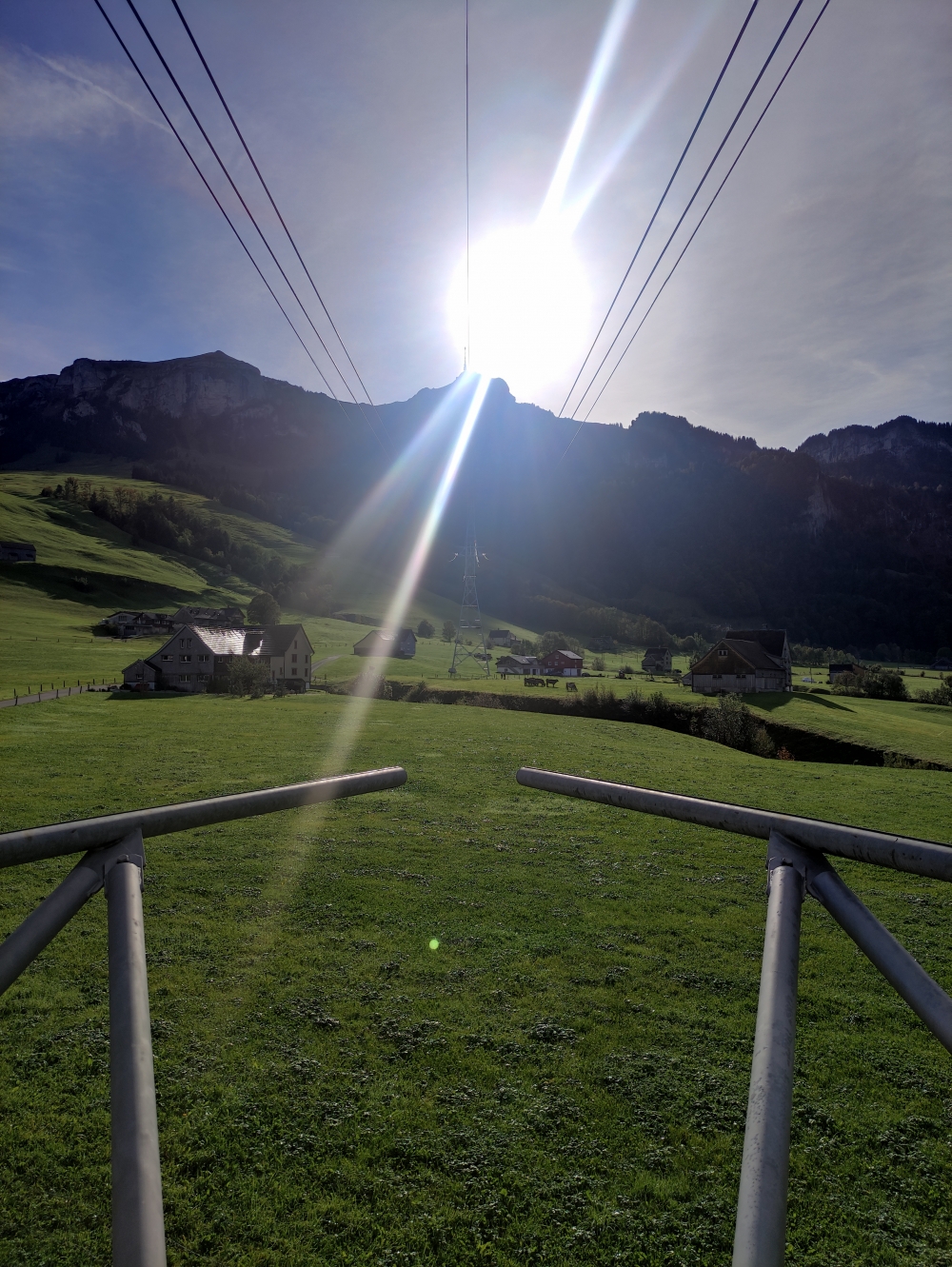 Wanderung Saxerlücke: Wanderung Saxerlücke: In der Talstation