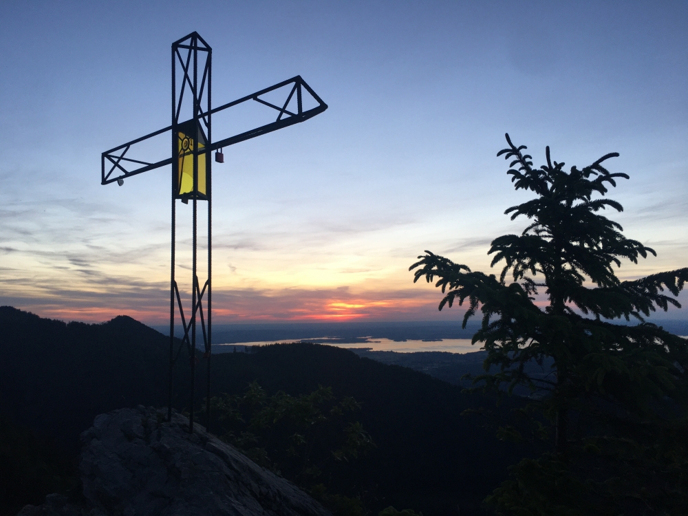 Wanderung Rötlwandkopf mit Bründlingköpfl: Wanderung Rötlwandkopf mit Bründlingköpfl: Gipfelkreuz (Bründlingköpfl)