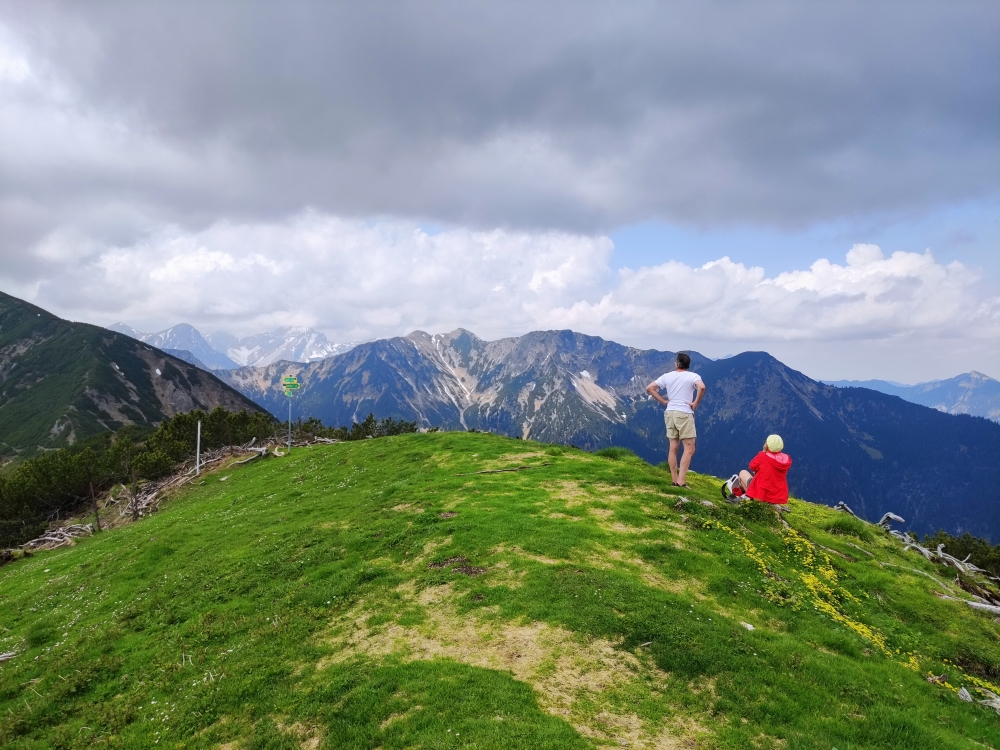 Bike & Hike Vorderer Felderkopf: Bike & Hike Vorderer Felderkopf: Auf dem Brünstelskopf