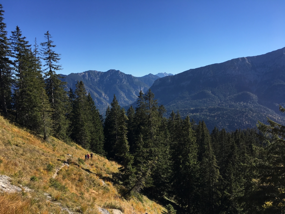 Wanderung Brunnenkopf: Aufstieg zur Brunnenkopfütte