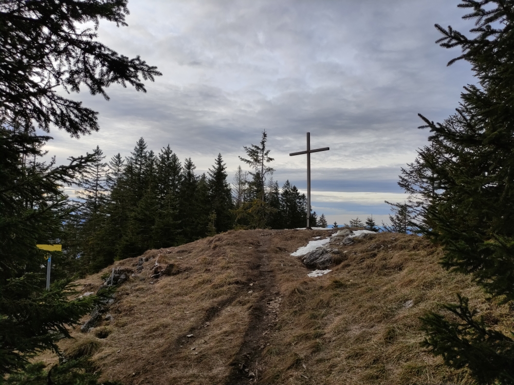 Wanderung Rauheck: Wanderung Rauheck: Gipfelkreuz (Buchrain)