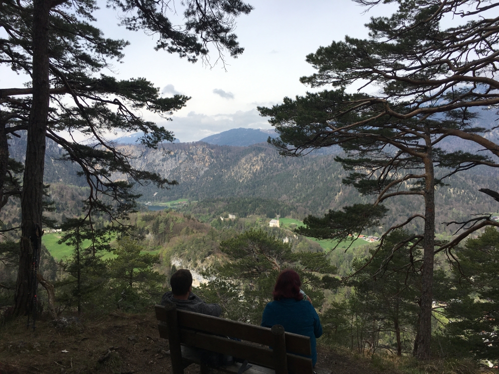 Wanderung Rabensteinhorn: Wanderung Rabensteinhorn: Ausblick von der Bürgermeisterhöhe
