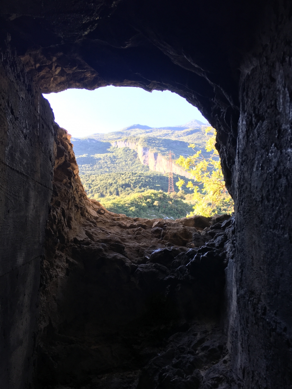 Wanderung Castel Penede: Wanderung Castel Penede: Ausblick (Bunker Penede Nord)