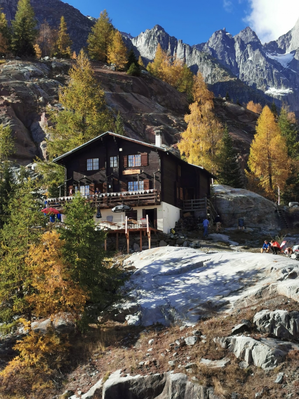 Burghütte -> Aussichtspunkt Platta: Burghütte