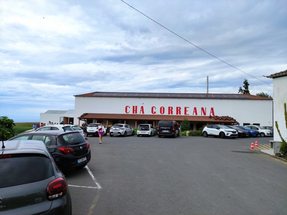 Wanderung Cha Gorreana Teefelder: Wanderung Cha Gorreana Teefelder: Parkplatz