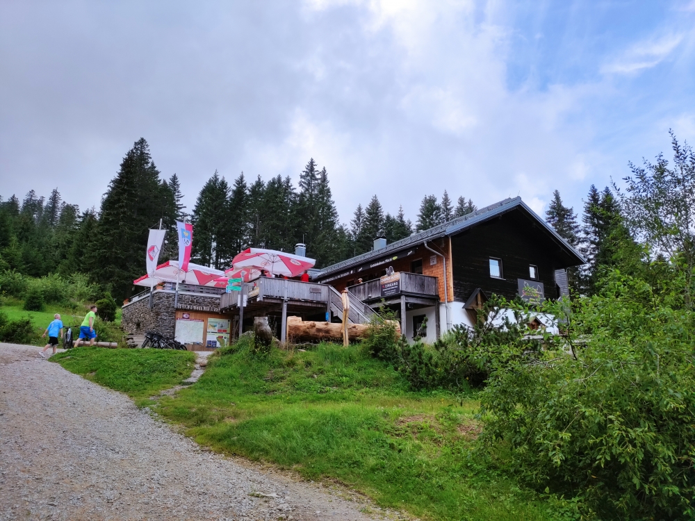 Wanderung Großer Arber: Wanderung Großer Arber: Chamer Hütte