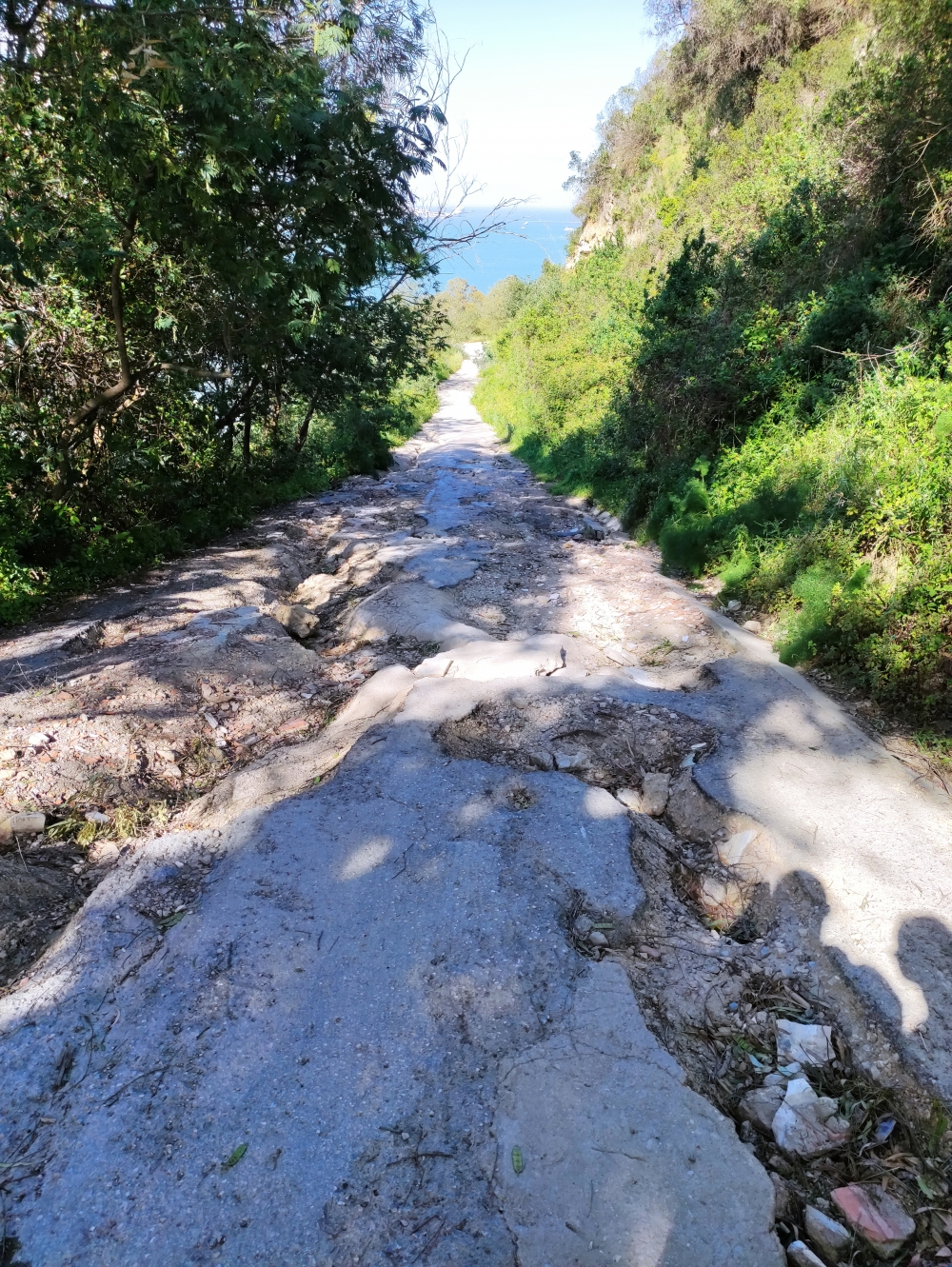 Wanderung Christo Rei: Nicht für Autos geeignet 