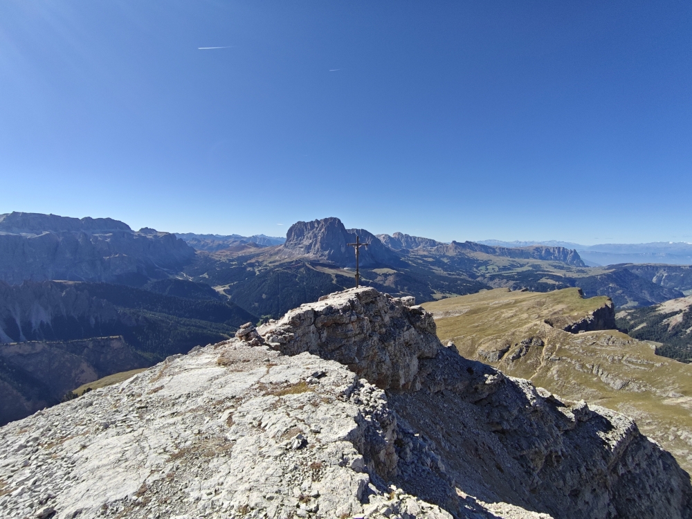 Wanderung Piz Duleda: Wanderung Piz Duleda: Gipfel  (Col dala Pieres)