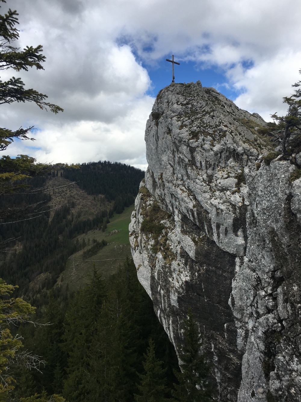 Wanderung Rechenberge & Dampfschiff: Wanderung Rechenberge & Dampfschiff: Gipfelkreuz Dampfschiff