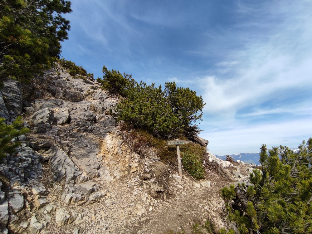 Wanderung Ebner Joch: Hier geht's leichter