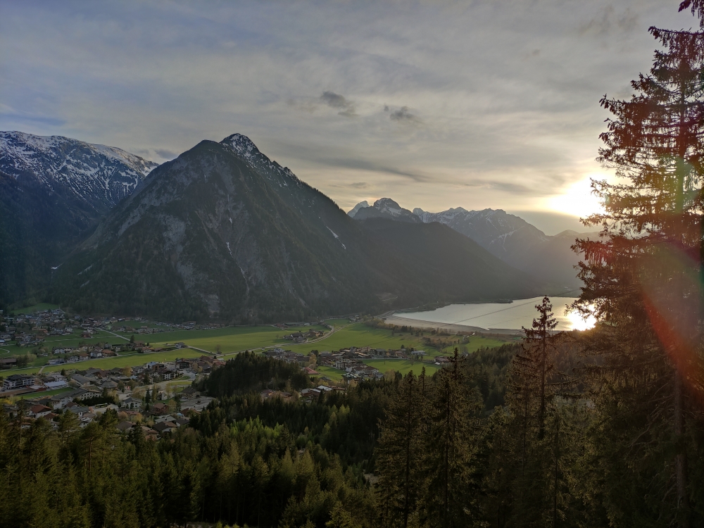 Wanderung Ebner Joch: Blick zum Bärenkopf