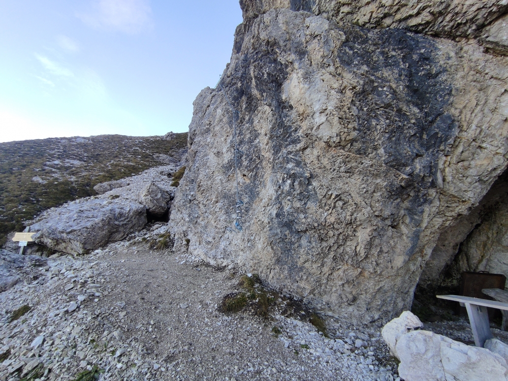 Klettersteig Freiungen Höhenweg: Klettersteig Freiungen Höhenweg: Klettersteig  (Einstieg Seefelder Panorama Klettersteig)