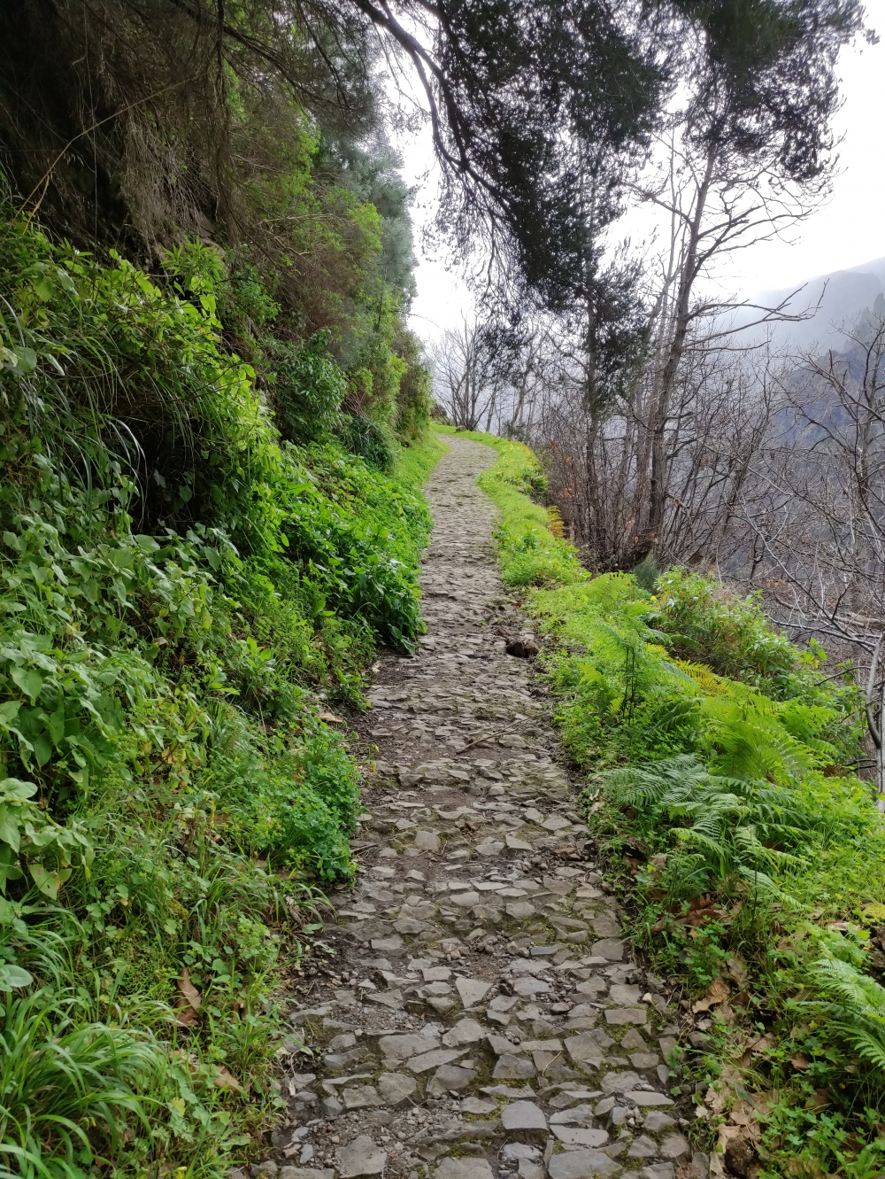 Wanderung Eira do Serrado: Ein alter befestigter Weg