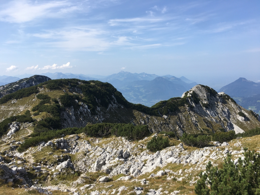 Wanderung Pyramidenspitze: Wanderung Pyramidenspitze: Elferkogel (links)