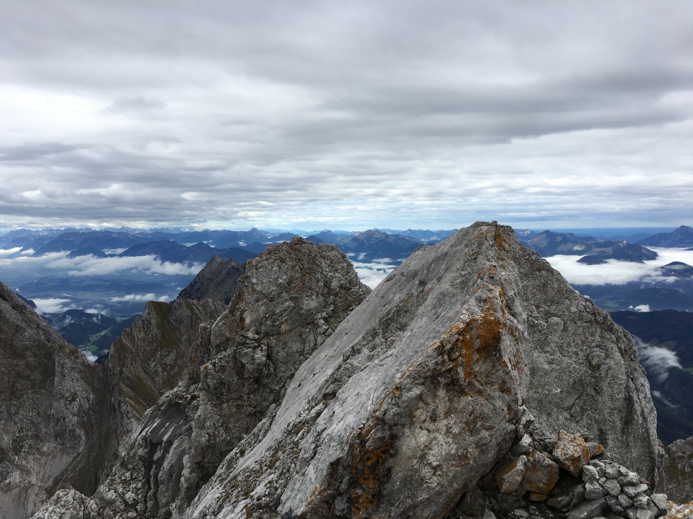 Ellmauer Halt: Am Gipfel