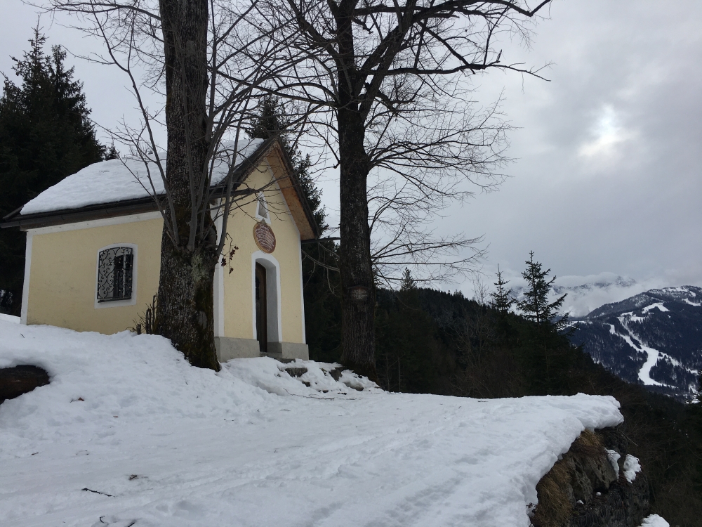 Rodeln Esterbergalm: Daxkapelle