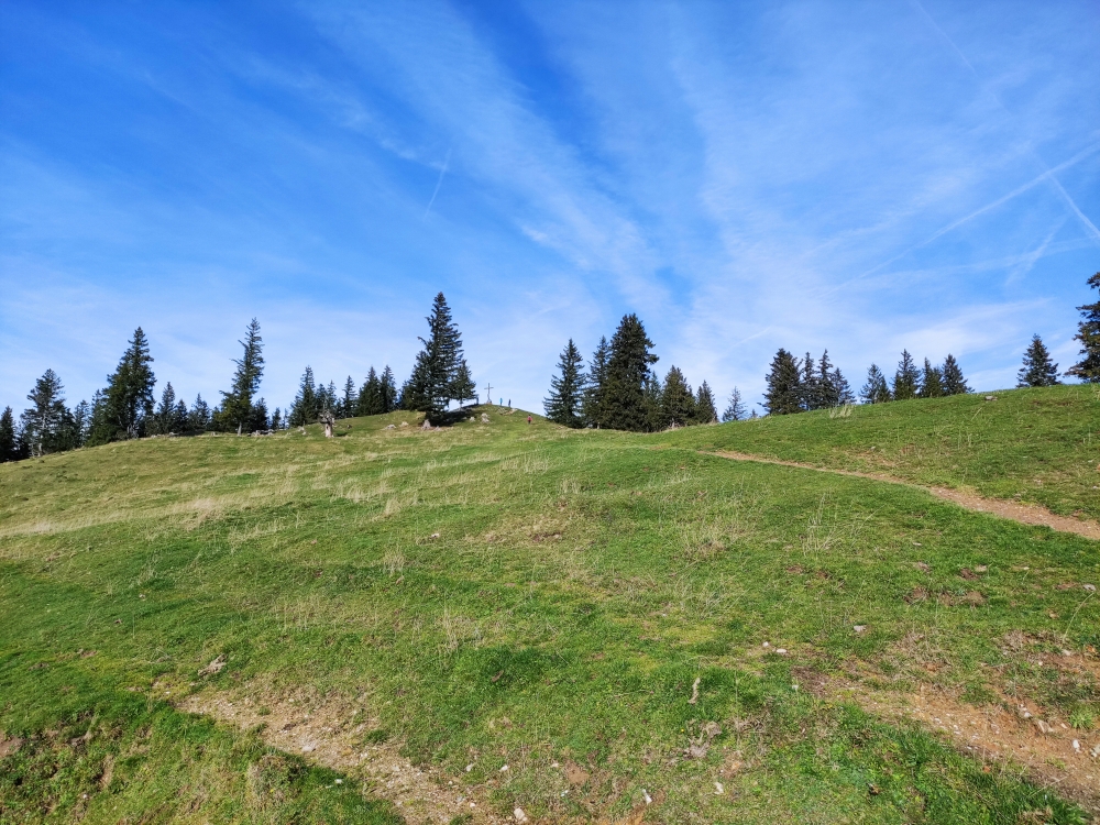 Wanderung Farrenpoint: Endspurt