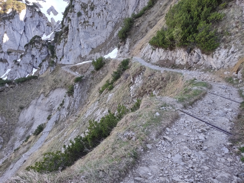 Wanderung Stripsenkopf: Weg