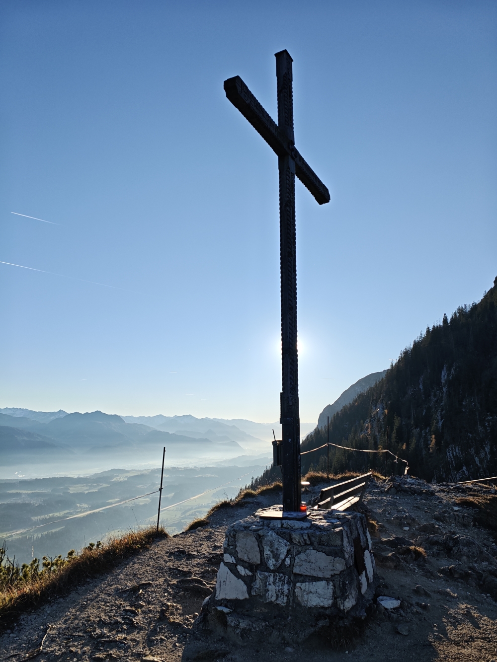 Wanderung Köglhörndl: Wanderung Köglhörndl: Gipfelkreuz (Feuerköpfl)