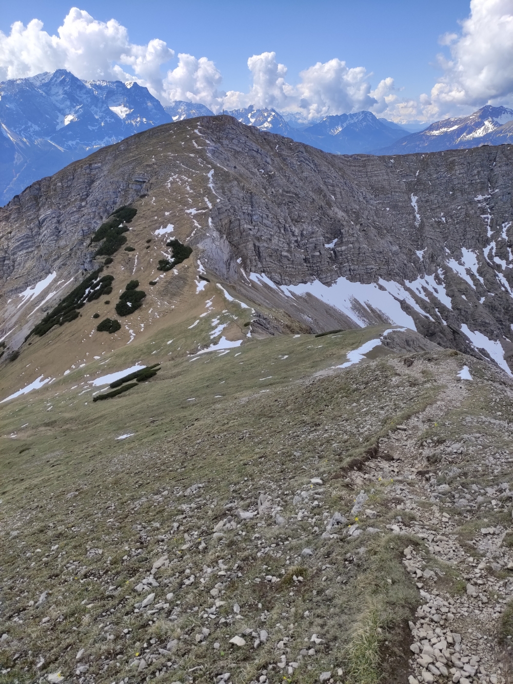 Wanderung Frieder: Wanderung Frieder: Rückweg zur Friederspitz