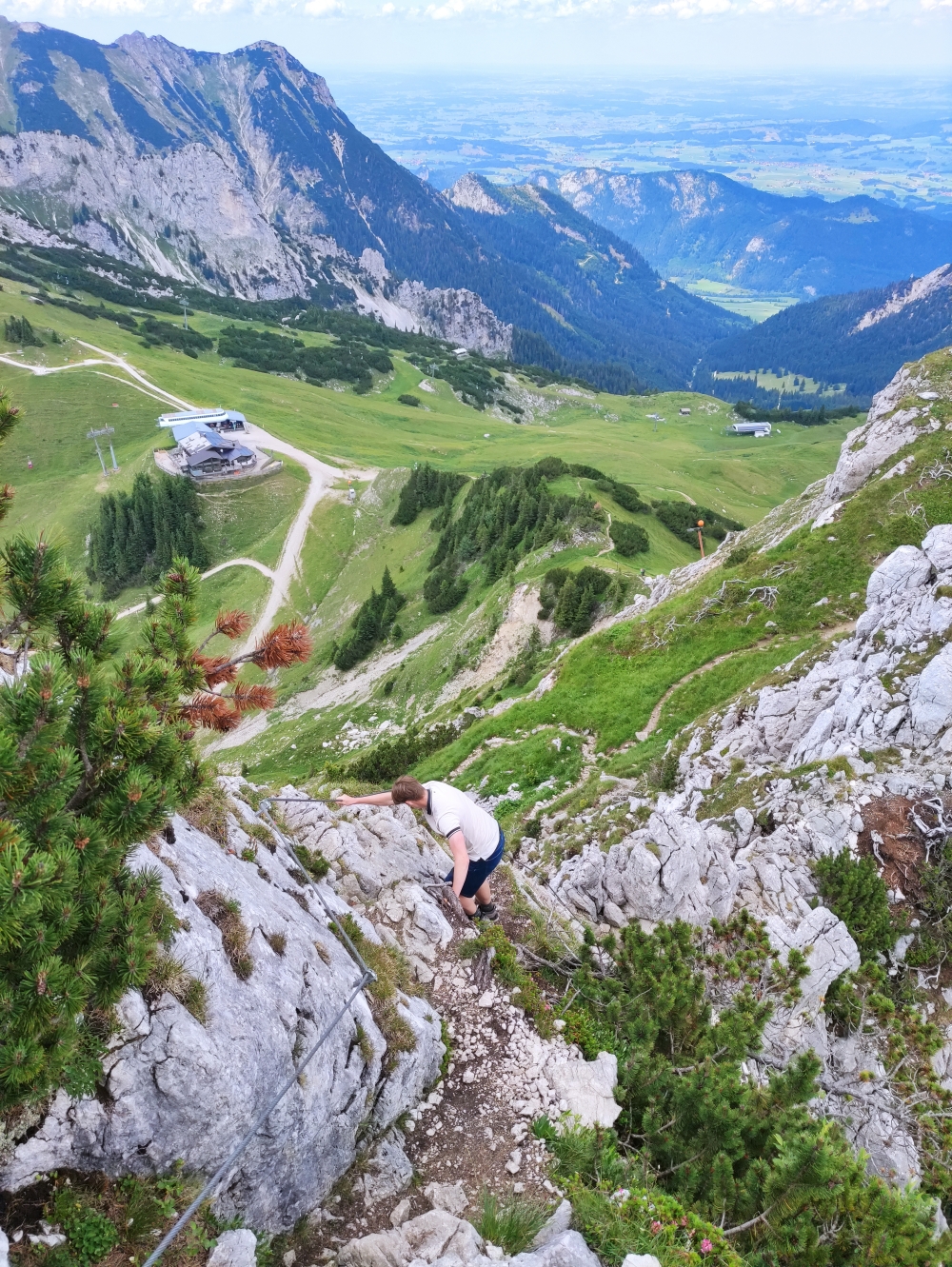 Klettersteig Gimpel: Klettersteig Gimpel: Füssener Jöchl