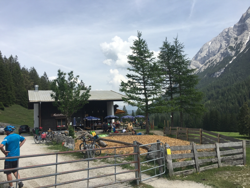 Wanderung Hochwanner: Wanderung Hochwanner: Gaistalalm