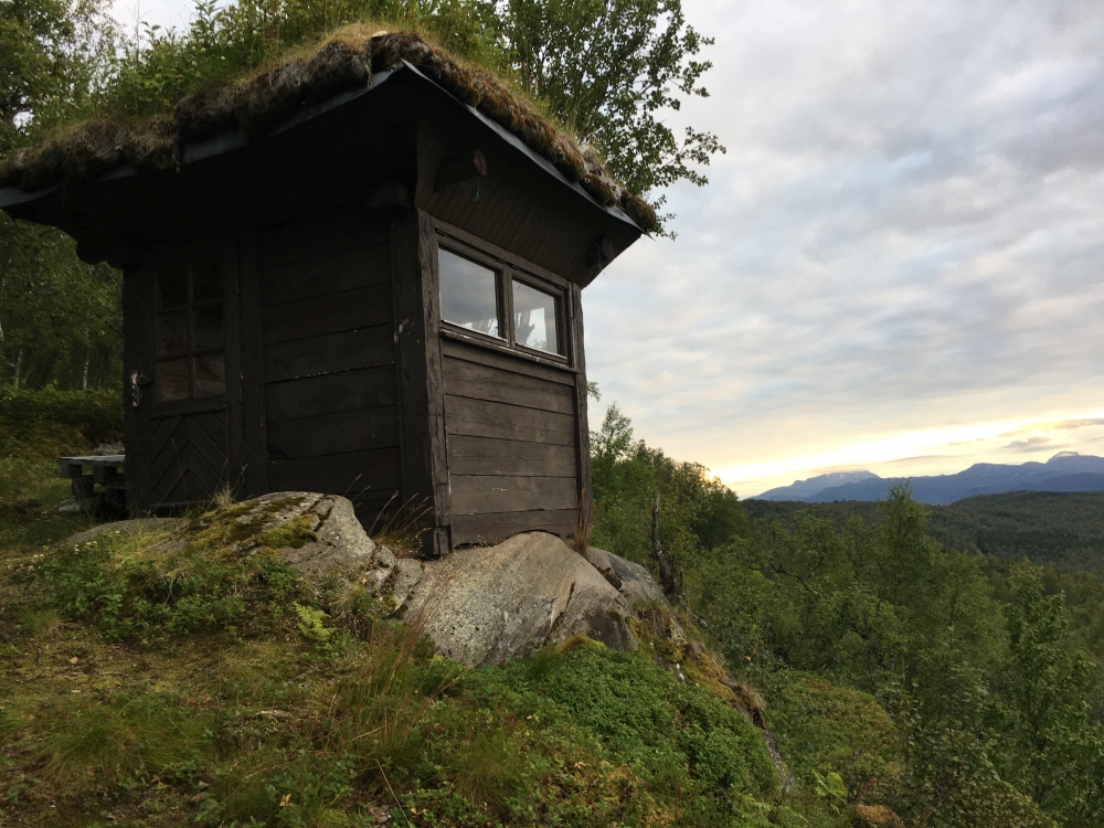 Wanderung Gamleveten: Wanderung Gamleveten: Die Hütte am Gamleveten (Gamleveten Hütte)