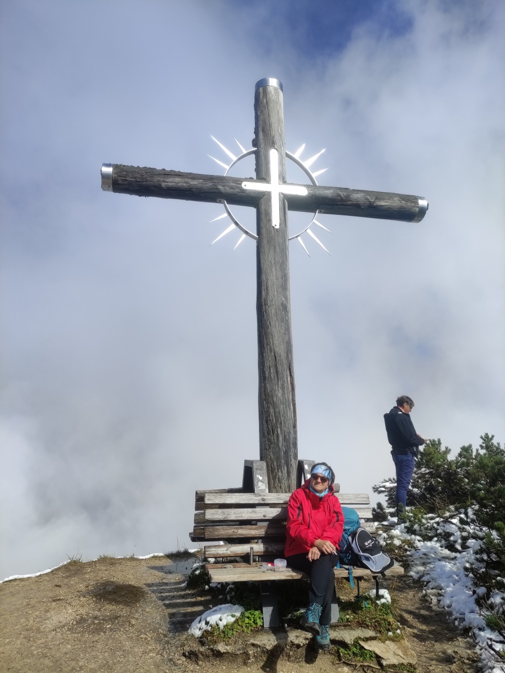 Wanderung Brentenjoch: Wanderung Brentenjoch: Gipfelkreuz (Gamskopf)