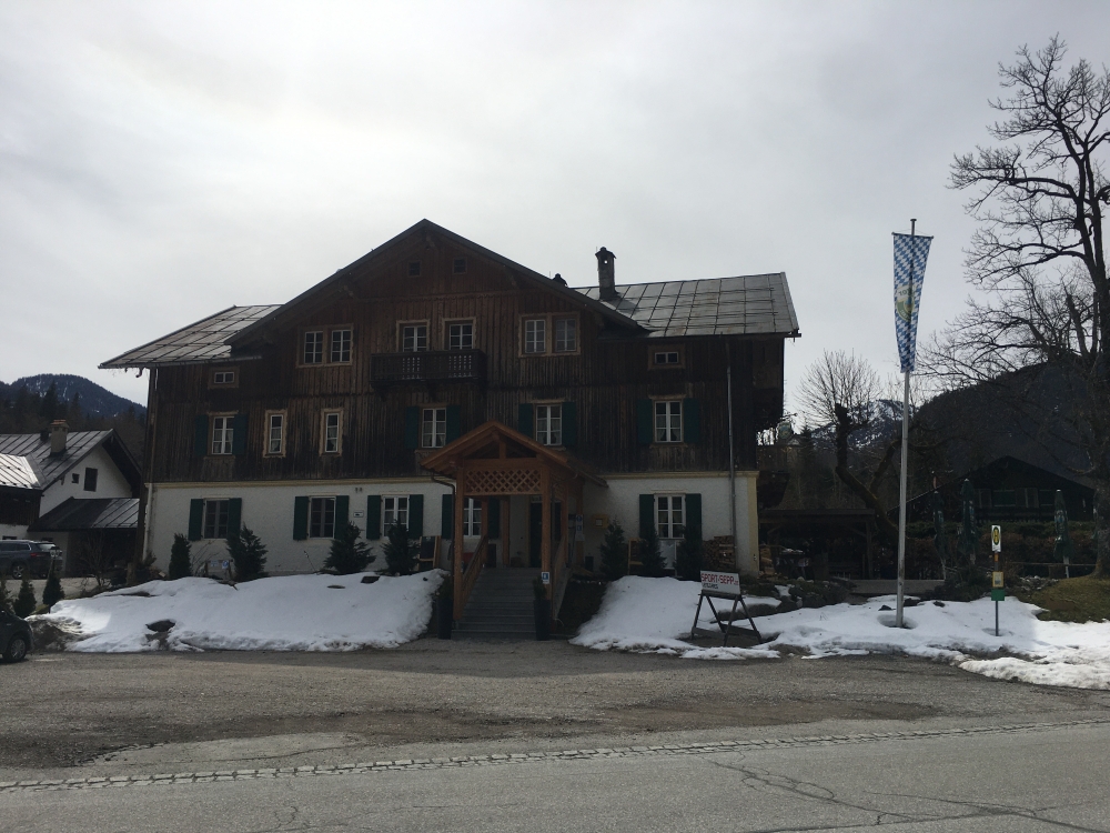 Wanderung Höhenweg Vorderriß: Wanderung Höhenweg Vorderriß: Gasthaus Post Vorderriß