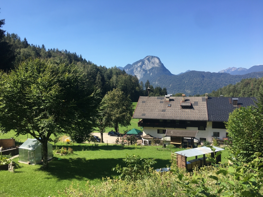 Wanderung Kaindlhütte über Berghaus Aschenbrenner: Wanderung Kaindlhütte über Berghaus Aschenbrenner: Hinterdux (Alpengasthof Hinterduxerhof)
