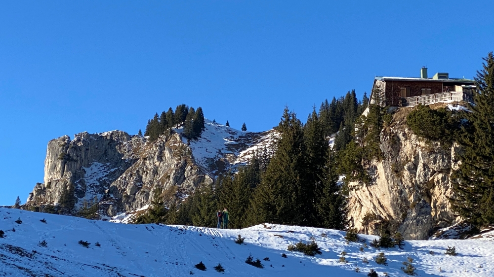 Wanderung Sonnenberggrat: Wanderung Sonnenberggrat: August-Schuster-Haus (Pürschlinghaus)