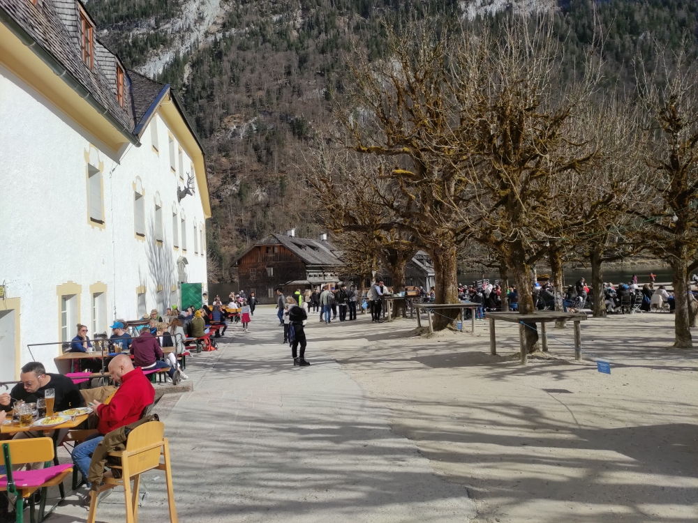 Wanderung Archenkanzel: Wanderung Archenkanzel: Biergarten (Gaststätte Sankt Bartholomä)