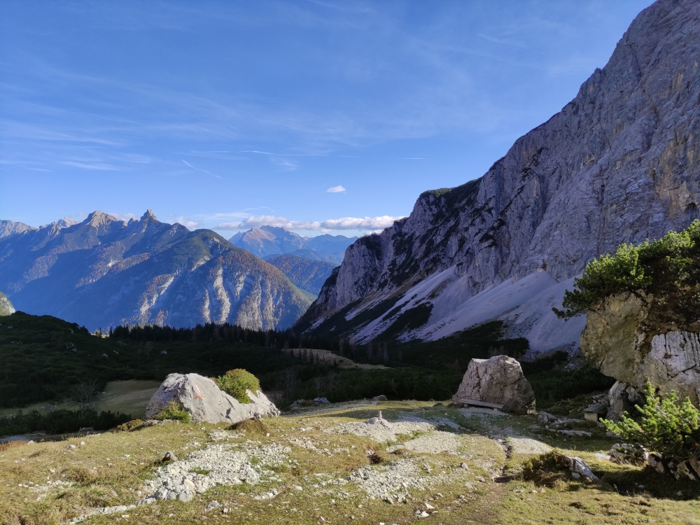 Wanderung Gehrenspitze-Überschreitung: Im Puittal