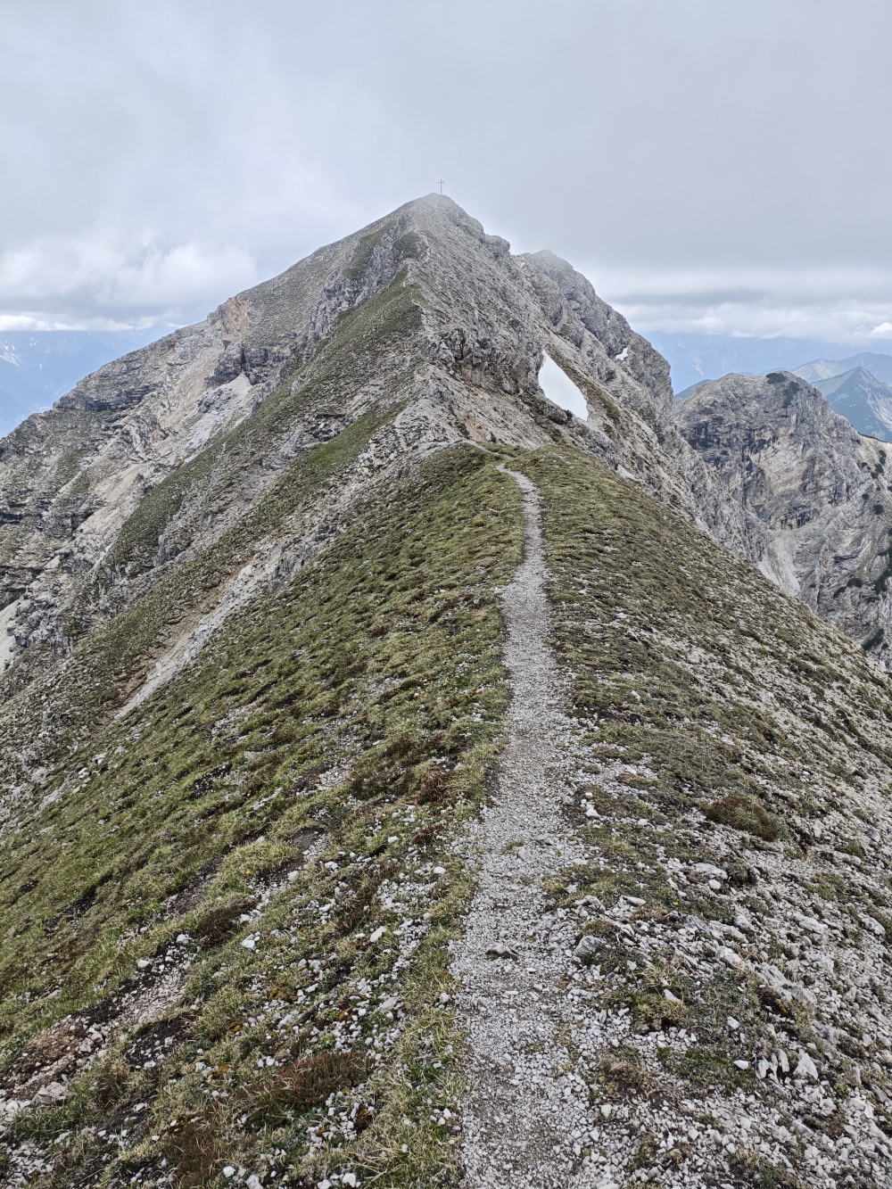Wanderung Geierköpfe-Hauptgipfel: Gratweg