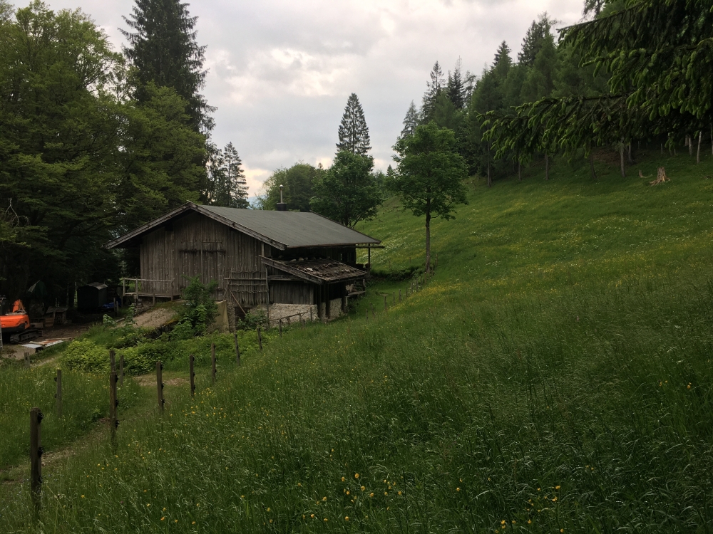 Klettersteig Wetterkreuz: Klettersteig Wetterkreuz: Glapfalm