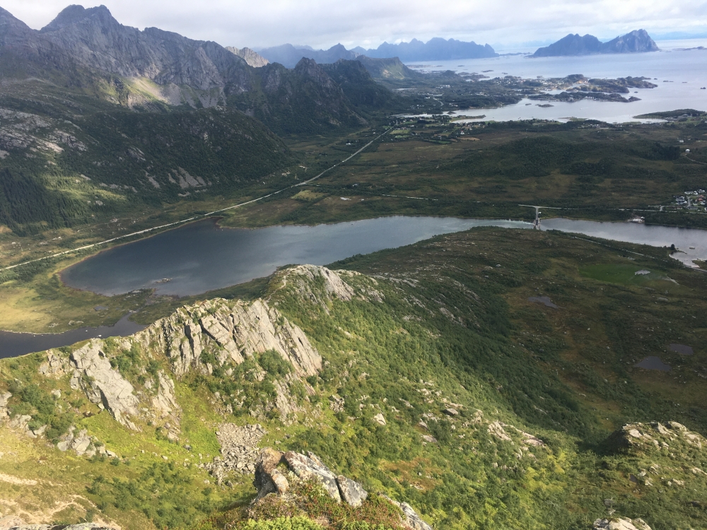 Wanderung Glomtinden: Der Pfad zum Hopspollen