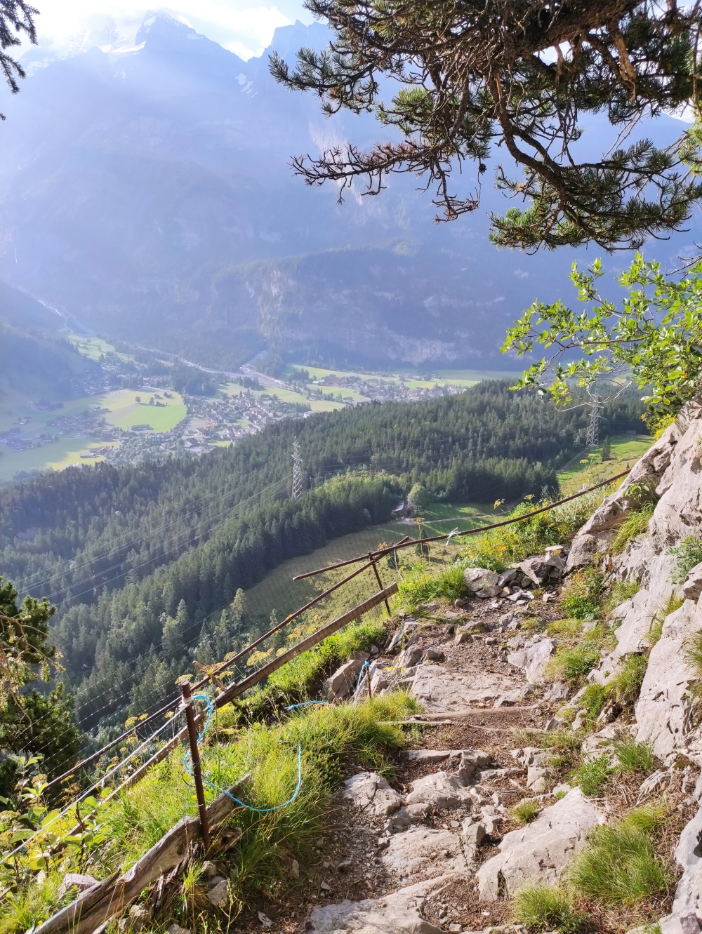 Wanderung Golitschenalp: Aufstieg 