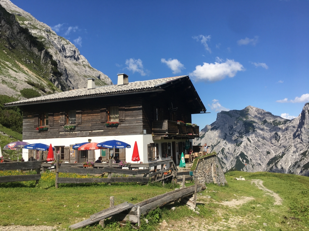 Wanderung Sonnjoch aus der Eng: Wanderung Sonnjoch aus der Eng: Gramai-Hochleger